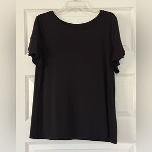 Worthington Black Short Sleeve Tee